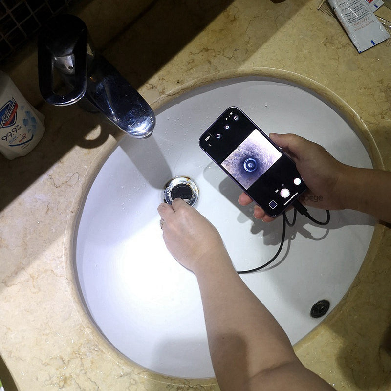 Câmera Sonda Flex Endoscópica A Prova d'água  USB Android