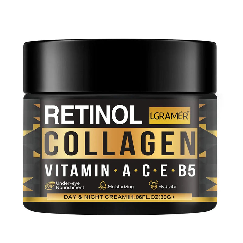 Creme Facial Retinol + Colágeno Hidratante Masculino