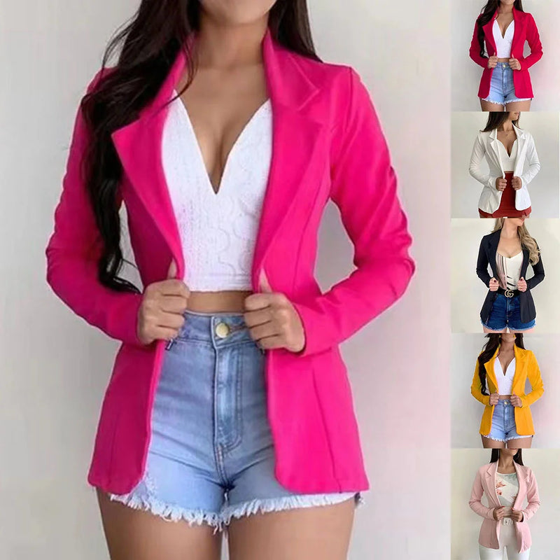 Blazer Feminino Estilo Escritório
