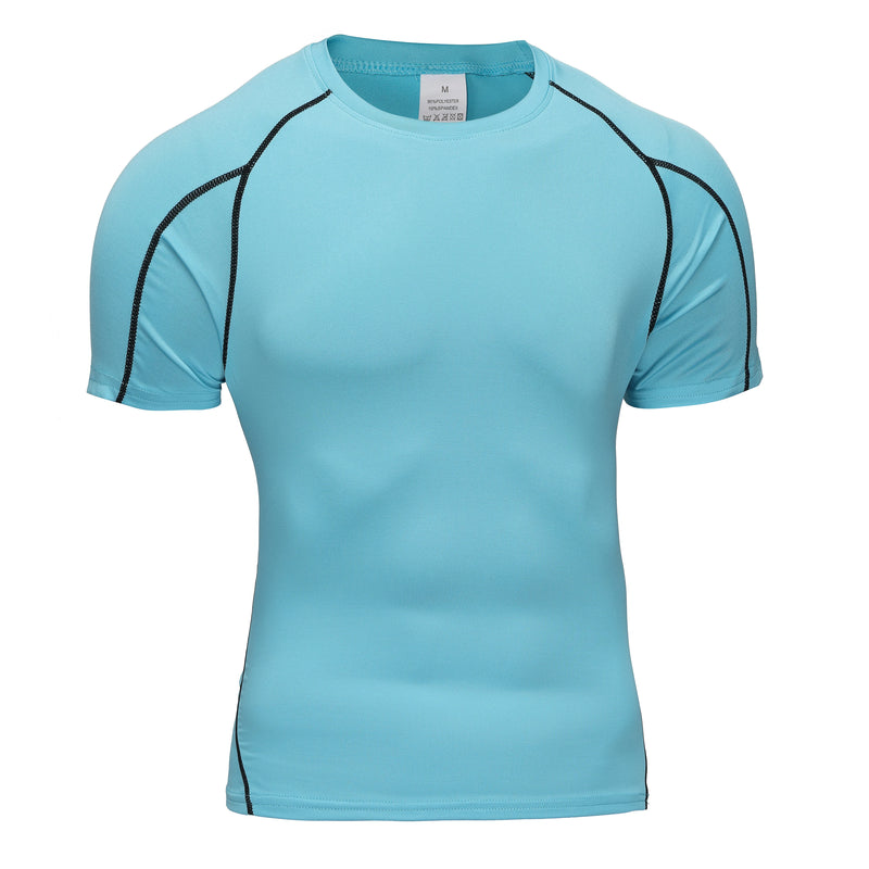 Camiseta Masculina Com Tecido Respirável Para Corrida